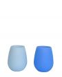 Porter Green Набор силиконовых стаканов Fegg (2 шт.), цвет синий/голубой - миниатюра 1
