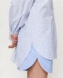 Хлопковая пижама Atra с шортами, цвет голубой - миниатюра 8