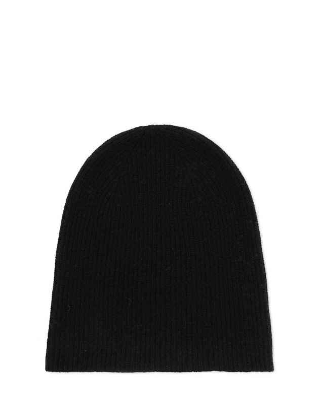 LOULOU STUDIO Кашемировая шапка Gata, цвет черный - изображение 1