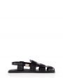 Кожаные сандалии Theo, цвет черный - миниатюра 1
