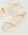 Ancient Greek Sandals Кожаные сандалии Irida на платформе, цвет белый - миниатюра 3