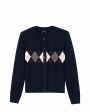A.P.C. Кардиган Aria, цвет темно-синий - миниатюра 1 A.P.C. Кардиган Aria, цвет темно-синий - миниатюра 1