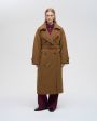 TELA Пальто, цвет коричневый - миниатюра 3