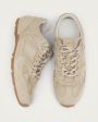 ALOHAS Замшевые кеды, цвет кремовый - миниатюра 5