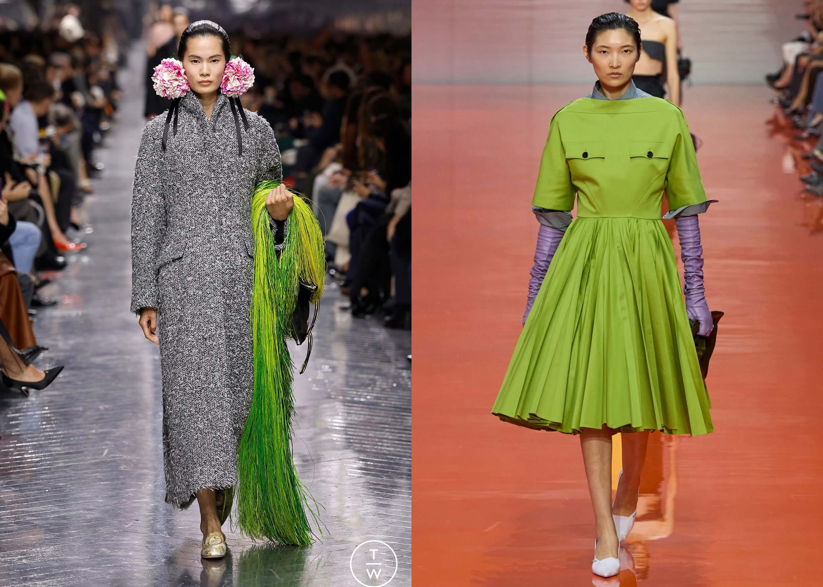 Dior, Prada весна-лето 2026. Источник фото: Tagwalk&nbsp;