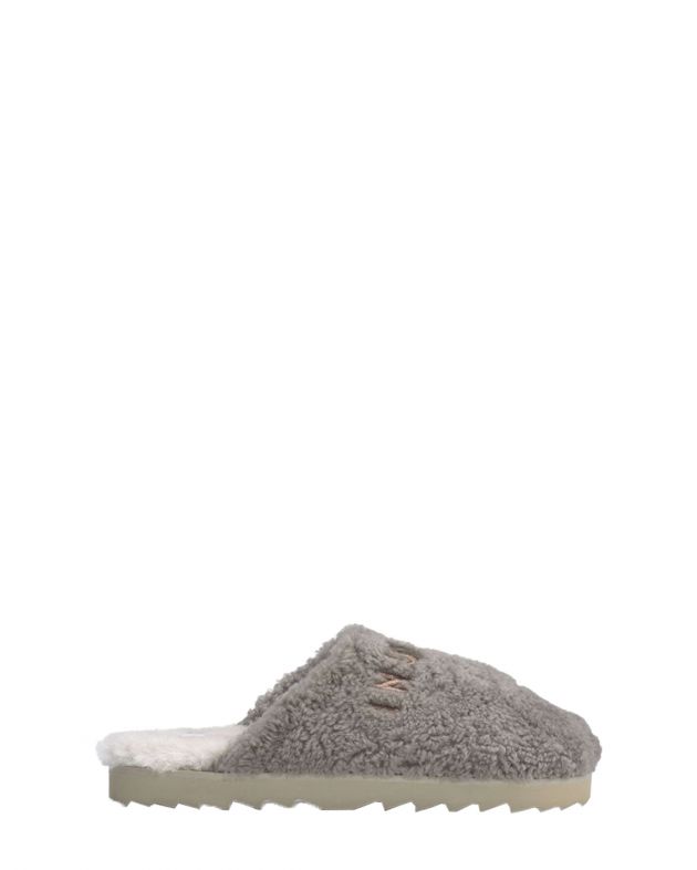 INUIKII Тапочки из овчины Curly Slipper, цвет серый - изображение 1