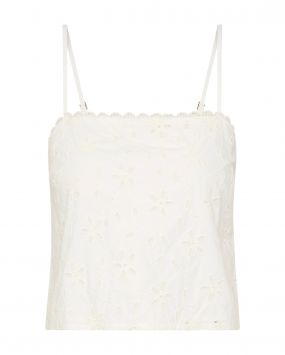 Топ с вышивкой