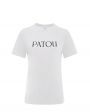 Patou Базовая футболка с логотипом, цвет белый - миниатюра 1