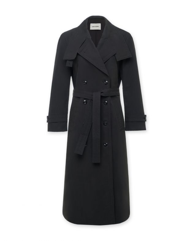 Low Classic Утепленное пальто с подкладом, цвет черный - изображение 1