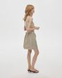 COIS Юбка UNFOLD из итальянской шерсти с шелком, цвет бежевый - миниатюра 5