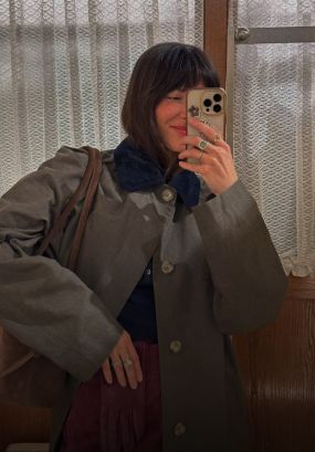 Оля Малышева делает кэжуал романтичным. Вот ее любимые согревающие образы