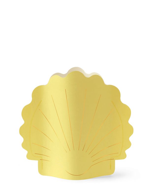Бумажная ваза Hera, цвет желтый - изображение 1
