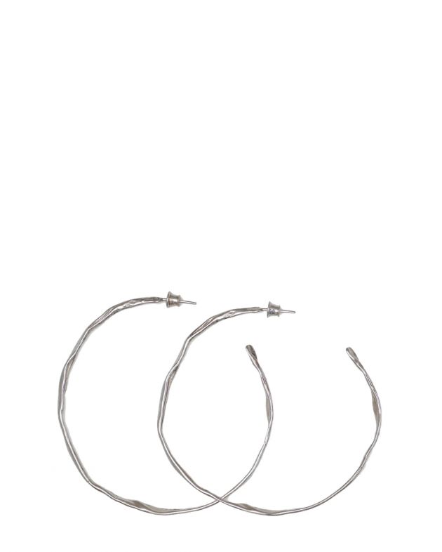Ringstone Серьги-кольца, цвет серебряный - изображение 1