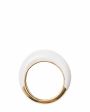 Copine Jewelry Набор из двух колец White & Gold Donut, цвет разноцветный - миниатюра 3
