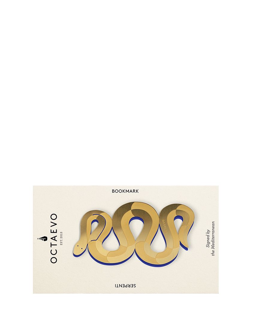 Закладка для книг Serpenti (Brass)