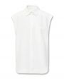 Рубашка Maldo без рукавов, цвет белый - миниатюра 1