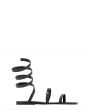 Ancient Greek Sandals Кожаные сандалии гладиаторы Ofis, цвет черный - миниатюра 1