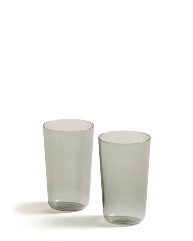 R+D.LAB Набор из двух стаканов Luisa Bevanda, цвет серый - изображение 1
