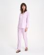 Пижама (рубашка/брюки), цвет розовый - миниатюра 4