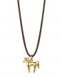 Lhasa Кулон Cheval on rope, цвет золотой - миниатюра 1