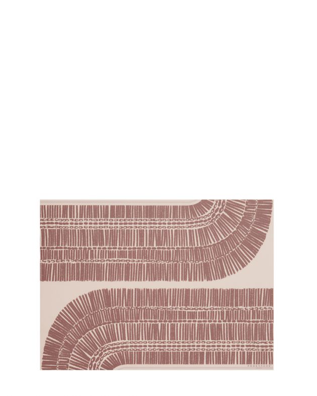 Виниловый плейсмат Ekilo, цвет коричневый - изображение 1