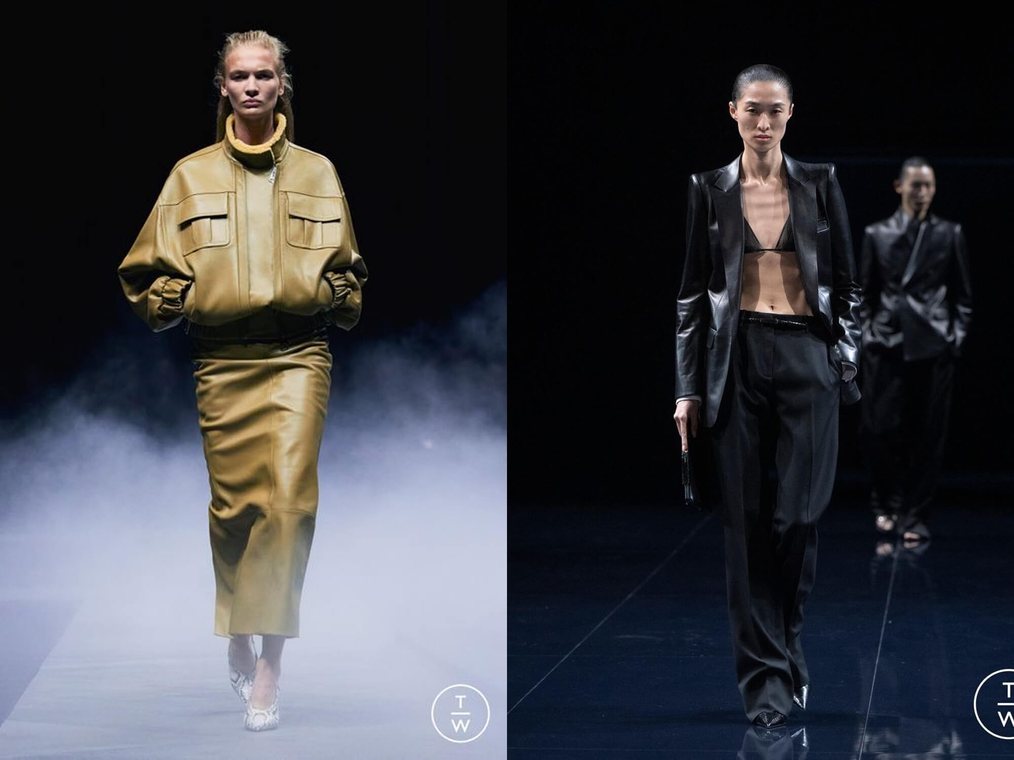 Khaite, Tom Ford весна-лето 2026. Источник фото: платформа Tagwalk.