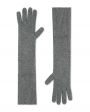 LOULOU STUDIO Кашемировые перчатки Milos, цвет серый - миниатюра 1
