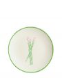 Обеденная тарелка Asparagus, цвет белый - миниатюра 1