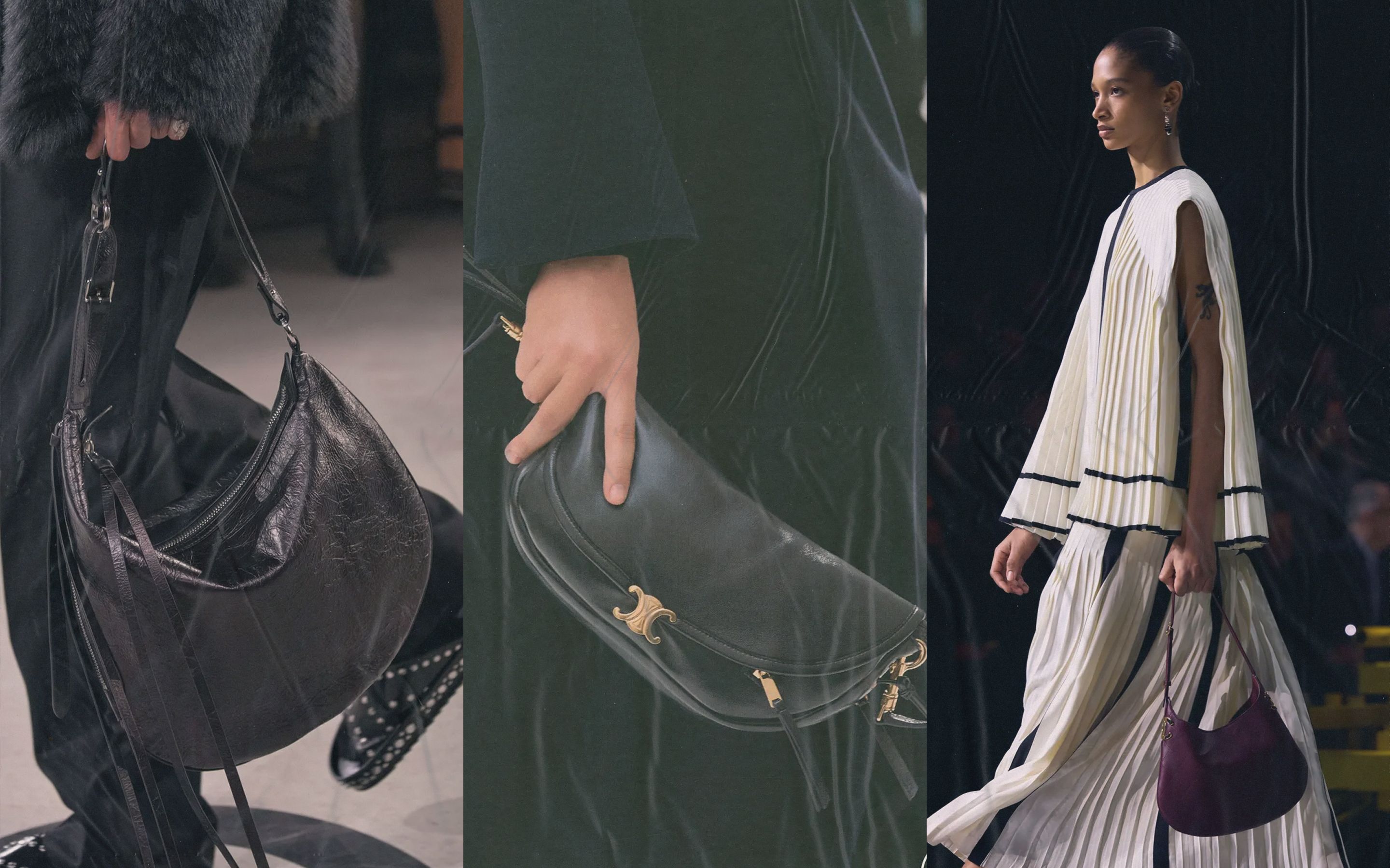 Fendi, Celine, Chanel, все — FW26/27. Источник фото: Tagwalk.