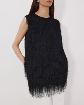 Топ с бахромой