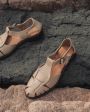 HEREU Кожаные сандалии Pesca, цвет бежевый - миниатюра 5
