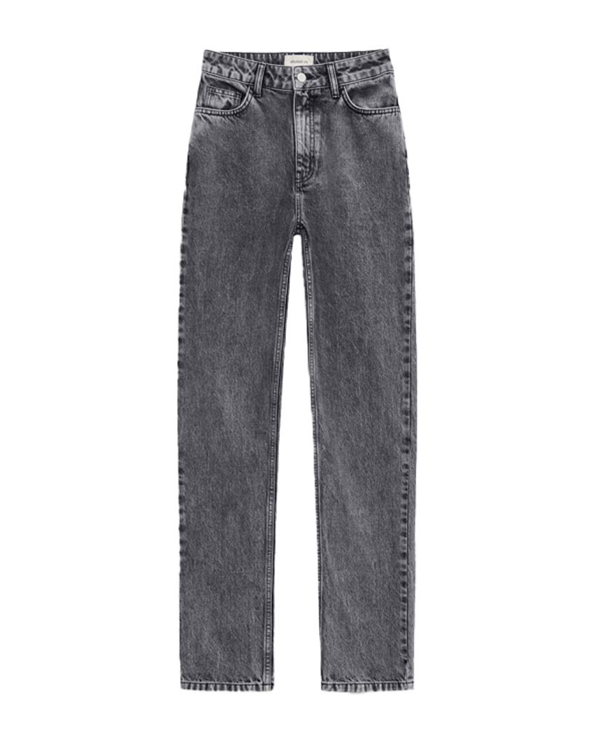 Базовые джинсы с завышенной талией