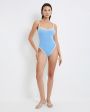 My Nymph Слитный купальник «Хлоя» (рост 170 см), цвет голубой-айвори - миниатюра 2