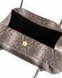 YUZEFI Сумка с ручками Oyster Shoulder Bag, цвет рептилия - миниатюра 6