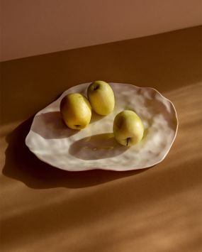 Большая плоская тарелка