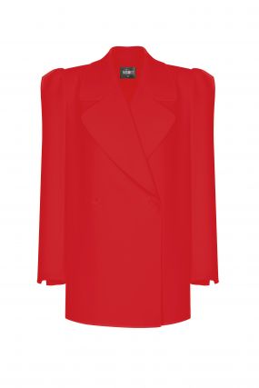 Жакет двубортный