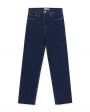 Re/Done Прямые джинсы в стиле 70-х с необработанным краем, цвет синий - миниатюра 1