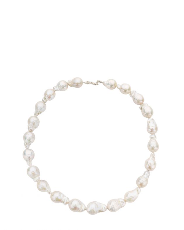 Ringstone Ожерелье из крупного барочного жемчуга, цвет белый - изображение 1