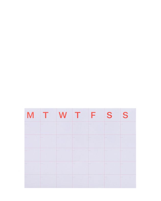 MishMash Ежемесячный планер Notepad Medium, цвет фиолетовый - изображение 1