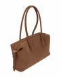 YUZEFI Cумка Brioche Duffle, цвет светло-коричневый - миниатюра 4