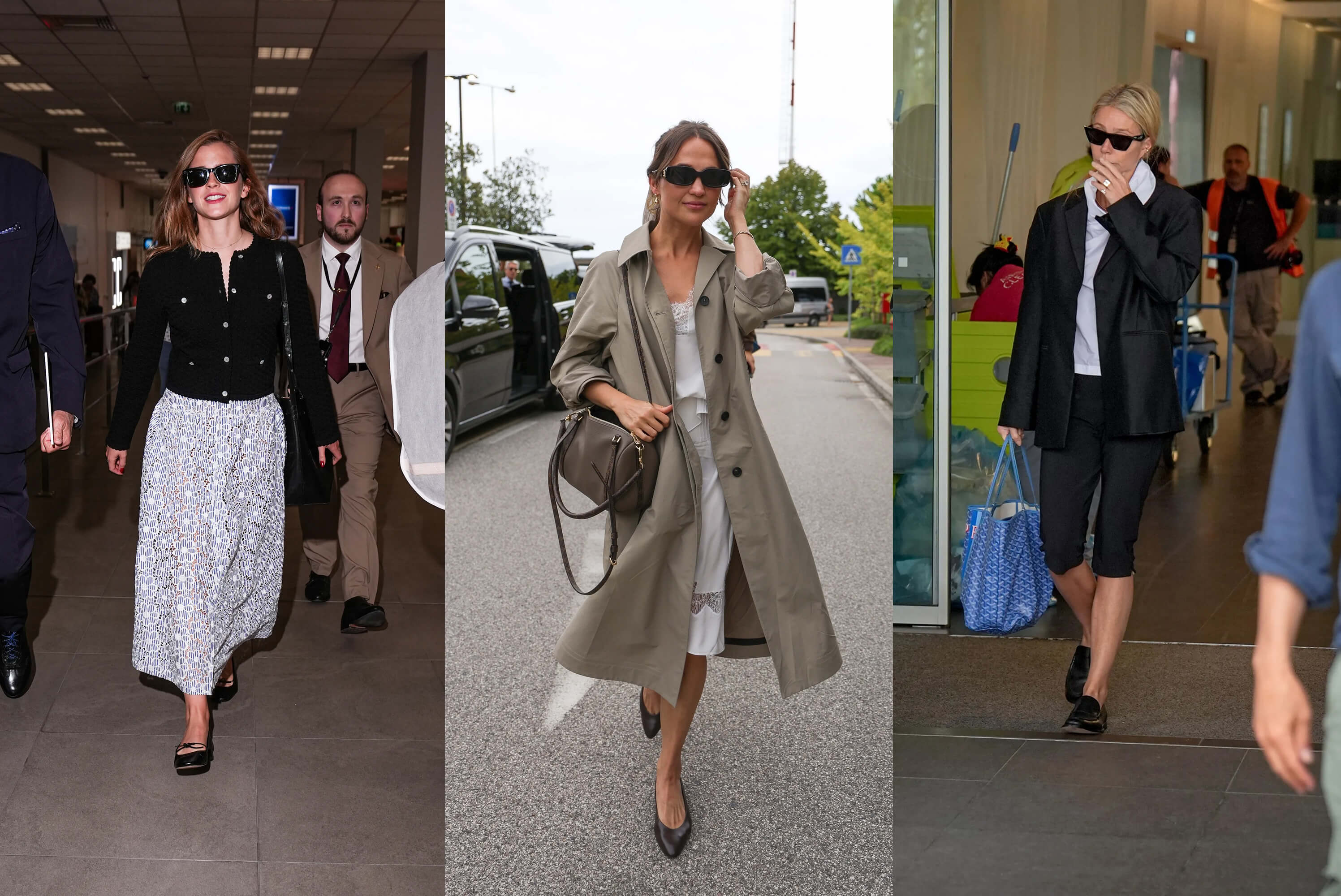 Фото: Vogue / Andrea Cremascoli (Эмма Уотсон), NACA (Алисия Викандер), Vogue/ Andrea Cremascoli (Гвинет Пэлтроу).