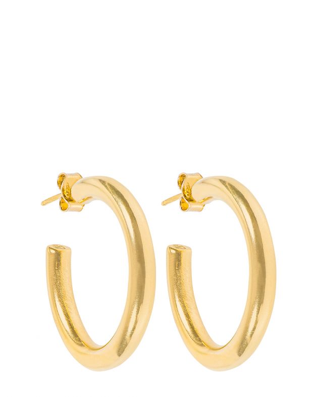 Серьги-кольца Aledo, цвет золотой - изображение 1