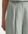 Свободные брюки Menak из вискозы и льна, цвет серый - миниатюра 2