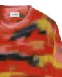 LANEUS Укороченный свитер тай-дай, цвет разноцветный - миниатюра 3