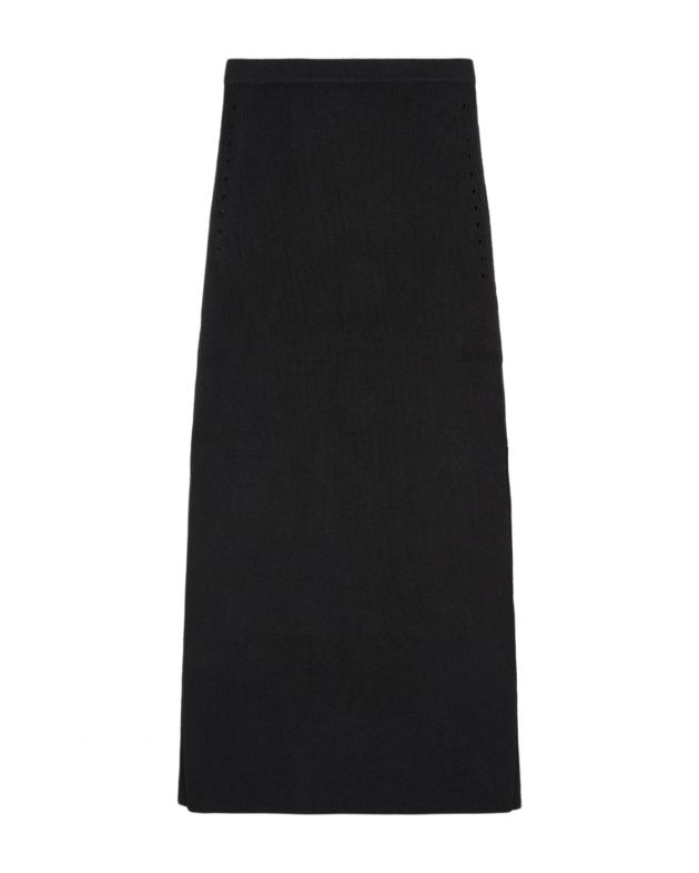 LOULOU STUDIO Длинная юбка Aalis, цвет черный - изображение 1