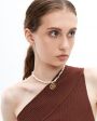 Колье-чокер Eva из жемчуга с подвеской, цвет золотой - миниатюра 2