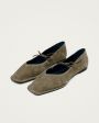 ALOHAS Балетки Sway, цвет хаки - миниатюра 2