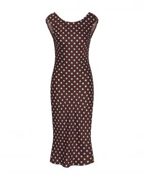 Платье в горошек