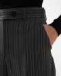 Укороченные брюки Buddy из шерсти, цвет серый - миниатюра 5
