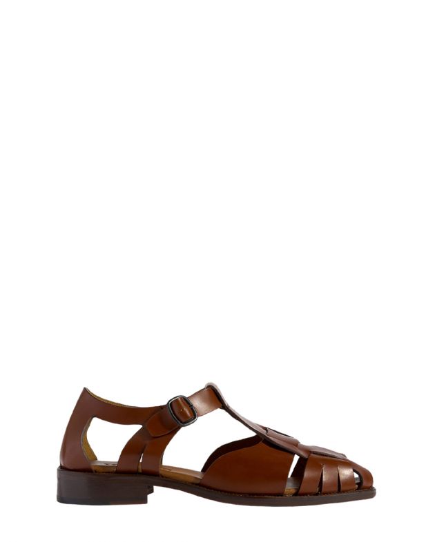 HEREU Кожаные сандалии Pesca, цвет коричневый - изображение 1